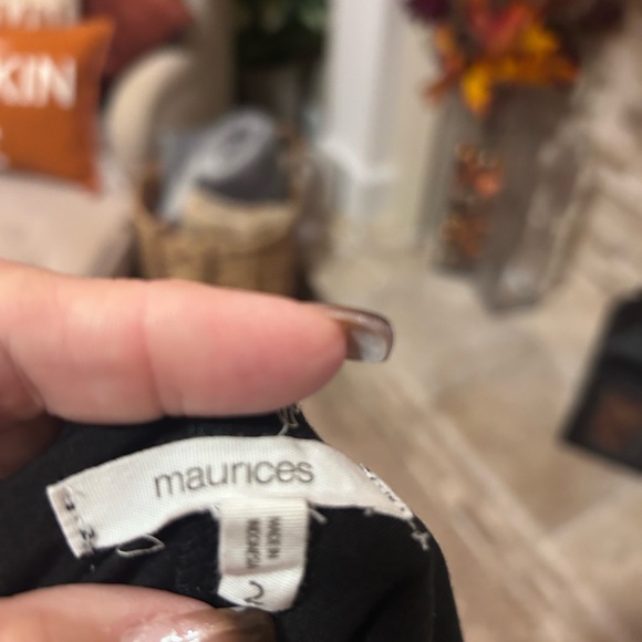 Maurices Black Lace Tank Top - Picture 3 of 3